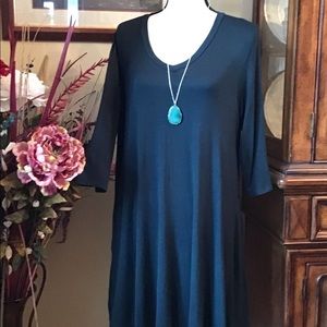 Sweet Lindsey V-NECK Tunic Top